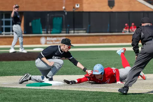 Davidson takes on LMU in non-conference baseball action at David F. Couch Ballpark on Sunday, March 01, 2026 in Winston-Salem, North Carolina. Credit - Jeff Sochko/DavidsonPhotos.com