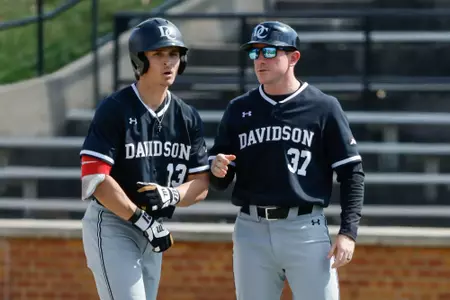 Davidson takes on LMU in non-conference baseball action at David F. Couch Ballpark on Sunday, March 01, 2026 in Winston-Salem, North Carolina. Credit - Jeff Sochko/DavidsonPhotos.com