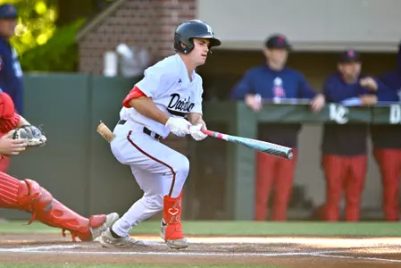 Davidson takes on Richmond in A-10 baseball action at Wilson Field on Saturday, May 02, 2026 in Davidson, North Carolina. Credit - Tim Cowie/DavidsonPhotos.com