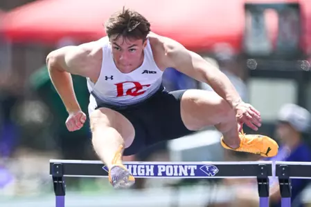 Teams participate in the 2026 VertKlasse Meeting track and field event at Vert Stadium on Friday, April 03, 2026 in High Point, North Carolina. Credit - Tim Cowie/Tim Cowie Photography