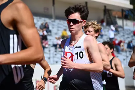Davidson hosts the 2026 Davidson Relays at the Lisa and Jeff Case Track and Field Complex on Friday, March 27, 2026 in Davidson, North Carolina. Credit - Tim Cowie/DavidsonPhotos.com