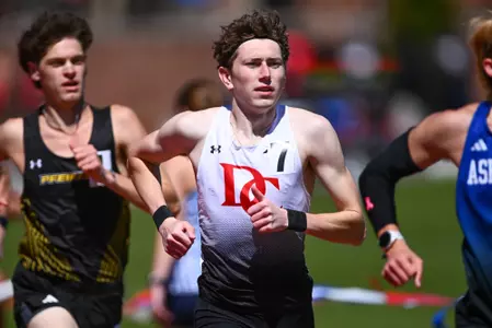 Davidson hosts the 2026 Davidson Relays at the Lisa and Jeff Case Track and Field Complex on Friday, March 27, 2026 in Davidson, North Carolina. Credit - Tim Cowie/DavidsonPhotos.com