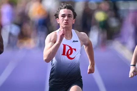 Teams participate in the 2026 VertKlasse Meeting track and field event at Vert Stadium on Friday, April 03, 2026 in High Point, North Carolina. Credit - Tim Cowie/Tim Cowie Photography