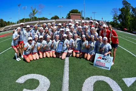 VCU takes on Davidson in the championship game of the 2026 Atlantic 10 Women’s Lacrosse Championship at the Davidson College Stadium on Sunday, May 03, 2026 in Davidson, North Carolina. Credit - Tim Cowie/Atlantic 10 Conference
