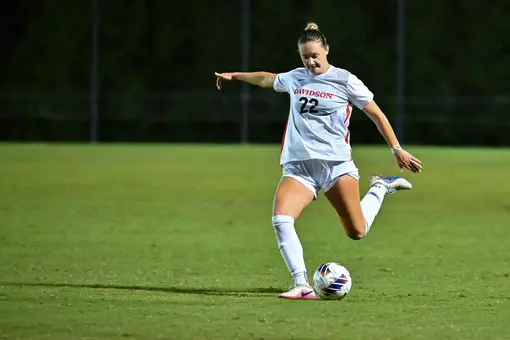 Davidson takes on Saint Joseph’s in A-10 women’s soccer at Alumni Stadium on Thursday, September 24, 2026 in Davidson, North Carolina. Credit - Tim Cowie/DavidsonPhotos.com