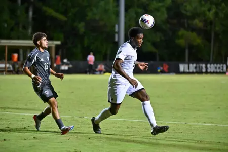 Davidson takes on St. Bonaventure in A-10 men’s soccer action at Alumni Stadium on Saturday, September 26, 2026 in Davidson, North Carolina. Credit - Tim Cowie/DavidsonPhotos.com