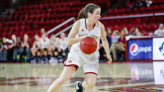 Paige Bradley moved into 14th on the all-time scoring list on Wednesday