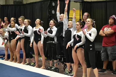 DU's 196.675 is the team's highest score this season