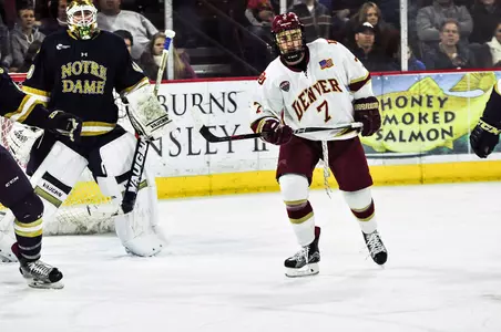 Dylan Gambrell leads DU in scoring this season with 15G-27A-42P in 34GP