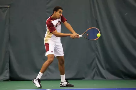 Yannik James Earned a Singles Win on Friday as Well as a Doubles Victory with Playing Partner Alex Gasson