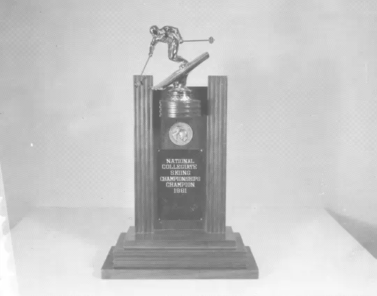 1960-61 NCAA Championship Skiing Troph