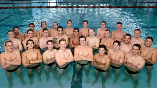 Men's Swimming Team Photo