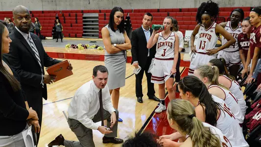 Coach Turgeon Huddle