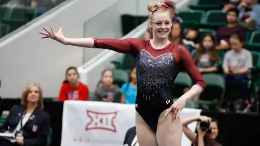 Claire Hammen - Floor - Big 12 Championships 2017