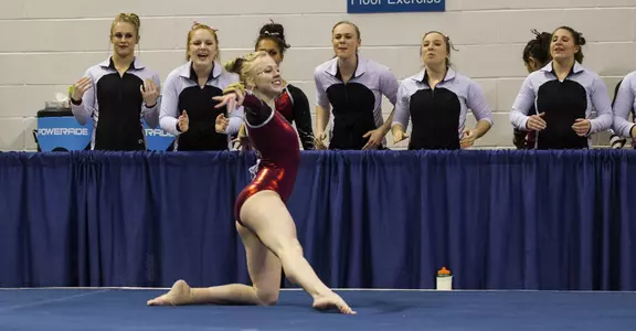 Emily Barrett - Floor - NCAA Regionals 2016
