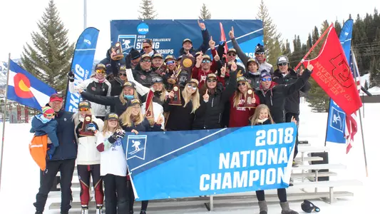 Skiing Team Photo