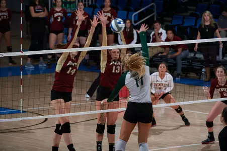 2017 Women's Volleyball NCAA Tournament 1st round. The University of Denver Pioneers versus The Cal Poly Mustangs. Pauley Pavilion, UCLA, Los Angeles, CA.
December 1st, 2017
Copyright Don Liebig
171201_WVOL_123.NEF