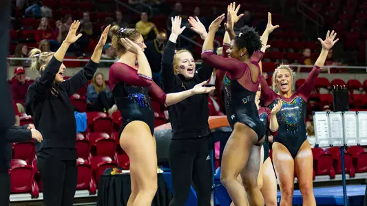 DU Gymnastics Team Floor - March 15, 2019