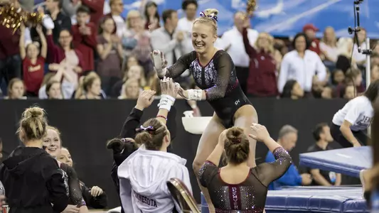 Mia Sundstrom & DU Gymnastics Team Bars - April 19, 2019
