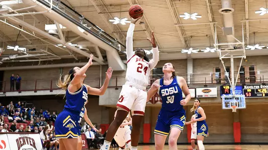Denver Pioneers vs South Datoka State Jackrabbits women's basketball