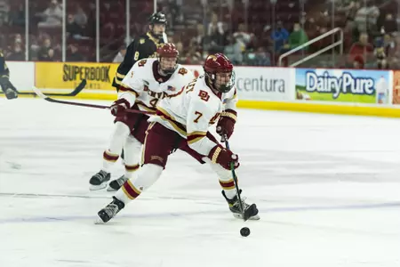 Brett Stapley Lindenwood hockey exhibition October 2, 2021