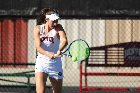 11 OCT 2021: The Denver Pioneers men’s and women’s tennis teams at Denver Tennis Park in Denver, CO. (C. Morgan Engel/Clarkson Creative Photography)