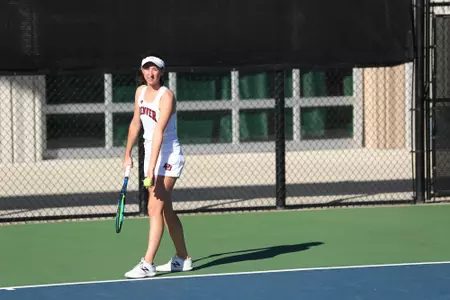 11 OCT 2021: The Denver Pioneers men’s and women’s tennis teams at Denver Tennis Park in Denver, CO. (C. Morgan Engel/Clarkson Creative Photography)