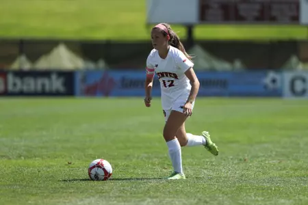 22 AUG 2021: The Denver Pioneers take on the Colorado State Rams at the University of Denver Soccer Stadium in Denver, CO. (C. Morgan Engel/Clarkson Creative Photography)