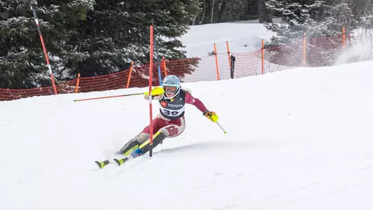 Galena Wardle Alpine Skiing MSU Montana State Invitational Slalom 2022