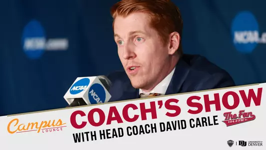 2022-23 Campus Lounge Coach's Show David Carle graphic new logo
