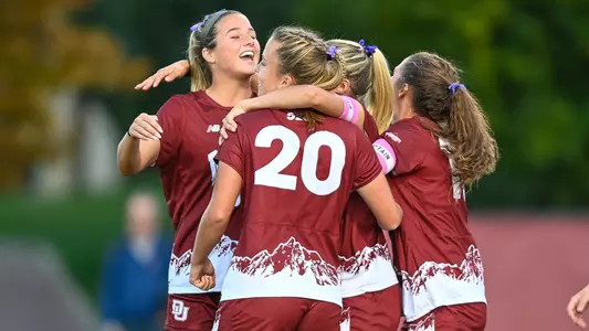 DU Women's Soccer Team - October 8, 2022
