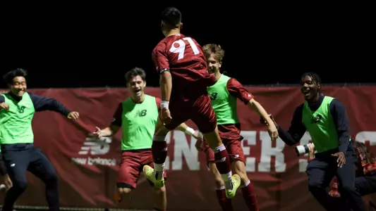 15 OCT 2022: The Denver Pioneers menâ??s soccer team takes on the Kansas City Roos at the University of Denver Soccer Stadium in Denver, CO. (C. Morgan Engel/Clarkson Creative Photography)