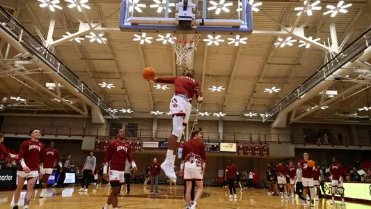 10 NOV 2022: The Denver Pioneers men?s basketball team takes on the Colorado College Tigers at Hamilton Gymnasium held at the University of Denver campus in Denver, CO. (Jamie Schwaberow/Clarkson Creative Photography)