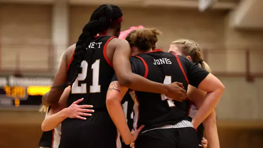 07 NOV 2022: The Denver Pioneers women?s basketball team takes on the Air Force Falcons at Hamilton Gymnasium held at the University of Denver campus in Denver, CO. (Jamie Schwaberow/Clarkson Creative Photography)
