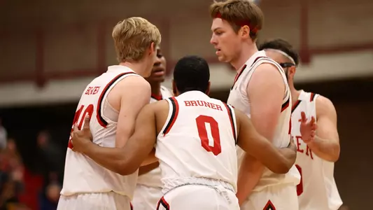07 NOV 2022: The Denver Pioneers men?s basketball team takes on the Idaho Vandals at Hamilton Gymnasium held at the University of Denver campus in Denver, CO. (Jamie Schwaberow/Clarkson Creative Photography)