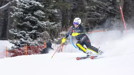 Katie Hensien Slalom Alpine Montana State Invitational 2022 January 19