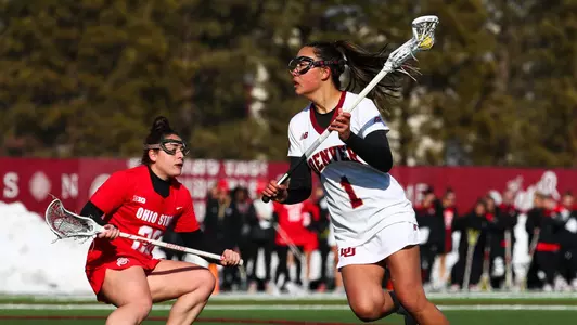 25 FEB 2022: The University of Denver takes on Ohio State at Peter Barton Stadium in Denver, CO. ©Isaiah Vazquez/Clarkson Creative Photography