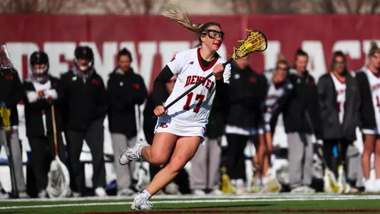 25 FEB 2022: The University of Denver takes on Ohio State at Peter Barton Stadium in Denver, CO. ©Isaiah Vazquez/Clarkson Creative Photography