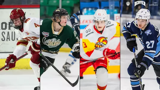 Jack Devine Rieger Lorenz Miko Matikka Aidan Thompson 2022 NHL Draft