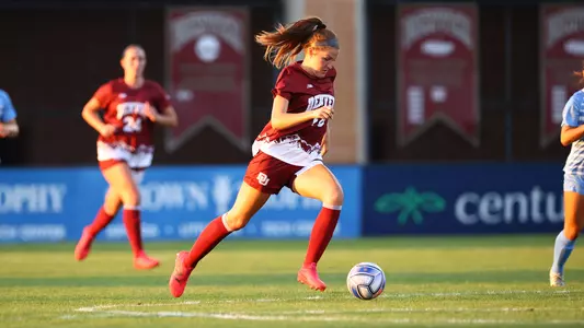 18 AUG 2022: The Denver Pioneers take on the San Diego Toreros at the University of Denver Soccer Stadium in Denver, CO. (Jamie Schwaberow/Clarkson Creative Photography)