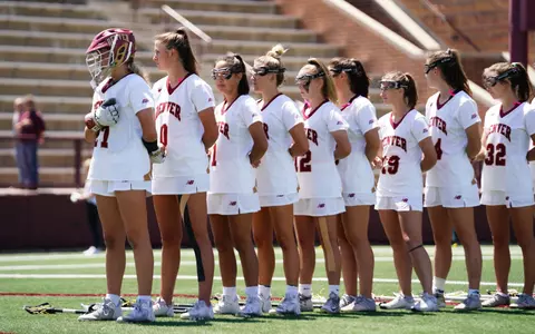 Women's Lacrosse general anthem team 2022 pregame