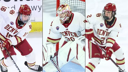 NCHC Players of the Week Tristan Broz Magnus Chrona Sean Behrens