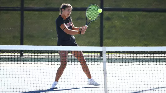 19 OCT 2022: Photograph the University of Denver Men’s and Women’s Tennis teams at Denver Tennis Park in Denver, Colorado. (Jamie Schwaberow/Clarkson Creative Photography)