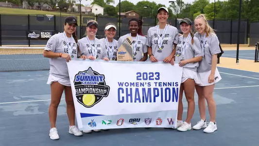 DU Women's Tennis - 2023 Summit League Champions