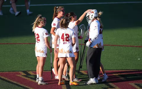 09 MAR 2023: The University of Denver Women?s Lacrosse team takes on Niagara at Peter Barton Stadium in Denver, CO. (Jack Dempsey/Clarkson Creative Photography)