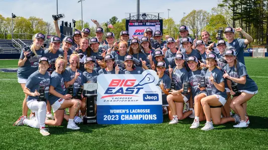 NCAA DI Womens Lacrosse - 2023 - Big East Womens Lacrosse Championship Game - #1 Denver Pioneers vs #3 UConn Huskies, Morrone Field, Storrs, Connecticut.