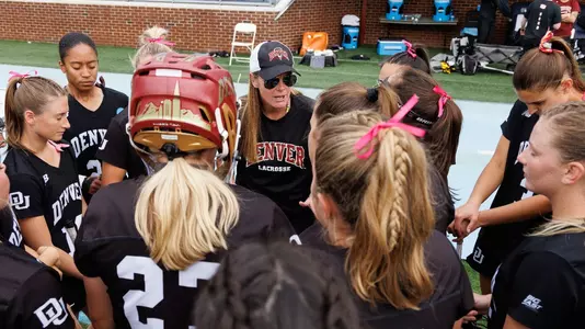Liza Kelly coaching North Carolina NCAA Quarterfinals 2023 May 18