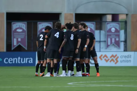 01 SEP 2023: The Denver Pioneers take on SMU at University of Denver Soccer Stadium in Denver, CO. (C. Morgan Engel/Clarkson Creative Photography)