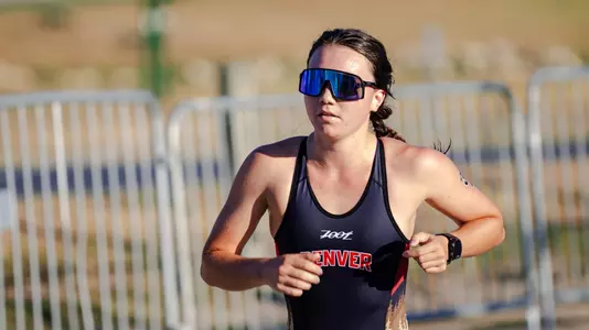 Elizabeth Harita Triathlon Running run TCU Battle in the Fort