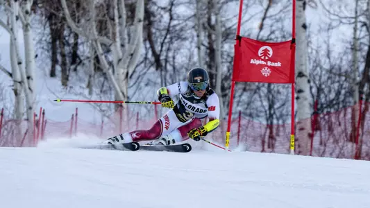 Cooper Cornelius giant slalom CU Invitational Alpine qualifier 2024 February 1